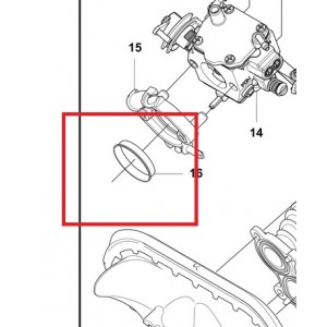 Втулка Husqvarna 585, 592 XP (5950147-01)