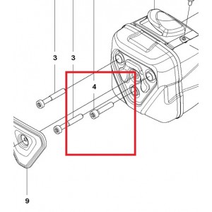 Винт M6х30 Husqvarna 585, 592 XP (5966828-01)
