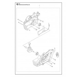 Шортблок 585 Husqvarna (5970109-02)