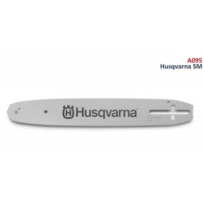 Пильная шина Husqvarna 16/40 см, 3/8 mini, 1.3 мм, SM, SN, 56DL (5019592-56)