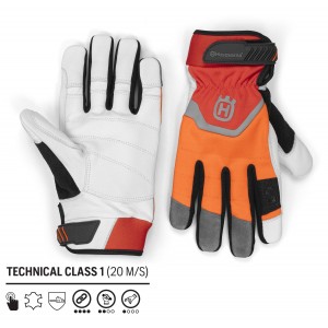 Рукавички із захистом Husqvarna Technical Class 1 (20 м/с) 10/XL (5996512-10)
