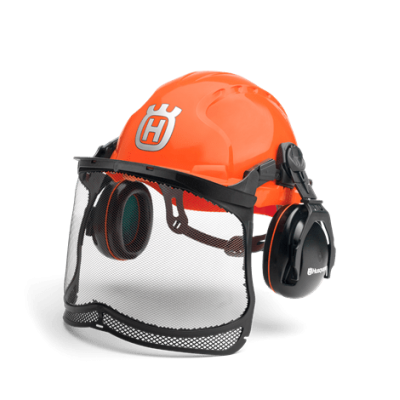 Захисний шолом Husqvarna з навушниками і маскою (5807543-01)