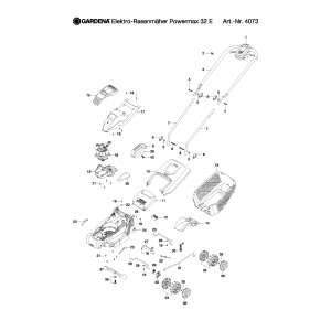 Ремінь приводний MS 7PJ416 для Husqvarna, Gardena (5107605-00)