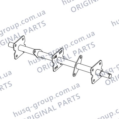 Вал скарификатора Husqvarna S 500 PRO без ножей (5341003-18)