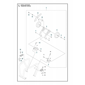Колесо Husqvarna HCP (5944555-01)