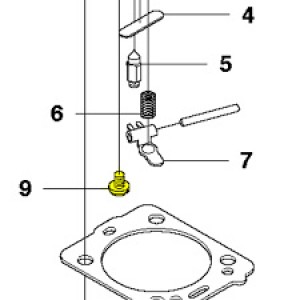 Гвинт Husqvarna 135, 140, 435, 440 II, 440-e (5040241-01)